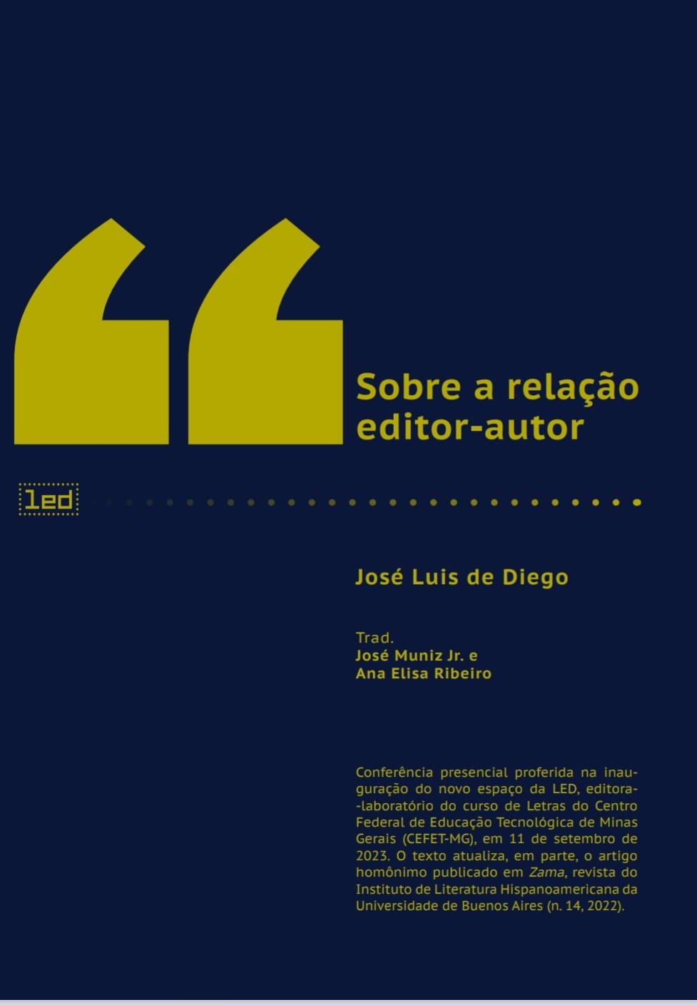 Sobre a relação editor-autor